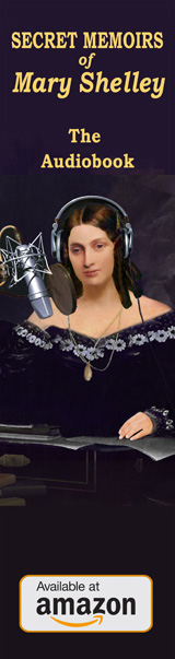 Mary Shelley Memoirs Audiobook Amazon Banner