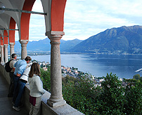 Lago Maggiore View from Madonna del Sasso photo