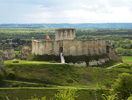 Castle Gaillard on the Seine