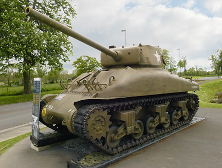 Sherman Tank Normandy D-Day Museum Trail