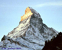 Matterhorn Mountain Switzerland at Dawn photo