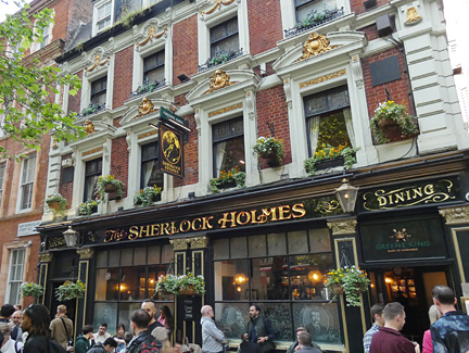 Sherlock Holmes Pub London